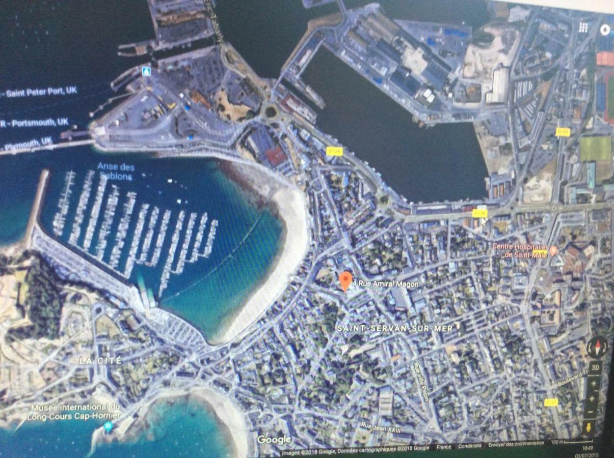 Le Sablon 50M Plage 2 Pers Possible 4 Saint-Malo Exterior photo