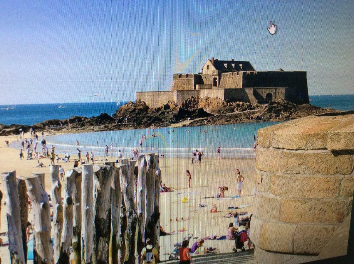 Le Sablon 50M Plage 2 Pers Possible 4 Saint-Malo Exterior photo